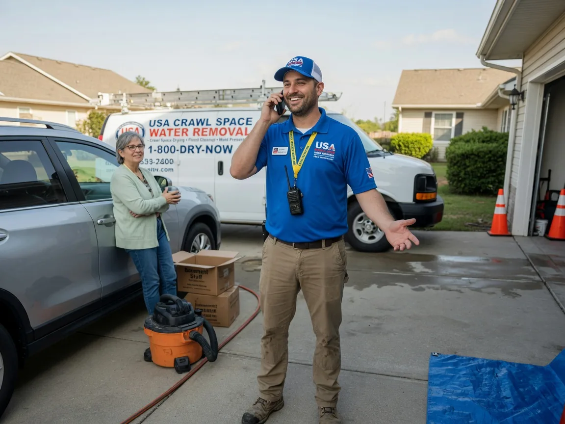 Crawl Space Water Removal Mount Olive, IL FAQs